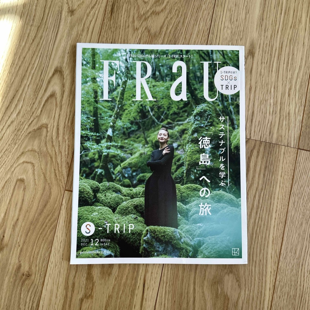 講談社(コウダンシャ)のFRaU (フラウ) 2021年 12月号 [雑誌]徳島 エンタメ/ホビーの雑誌(その他)の商品写真