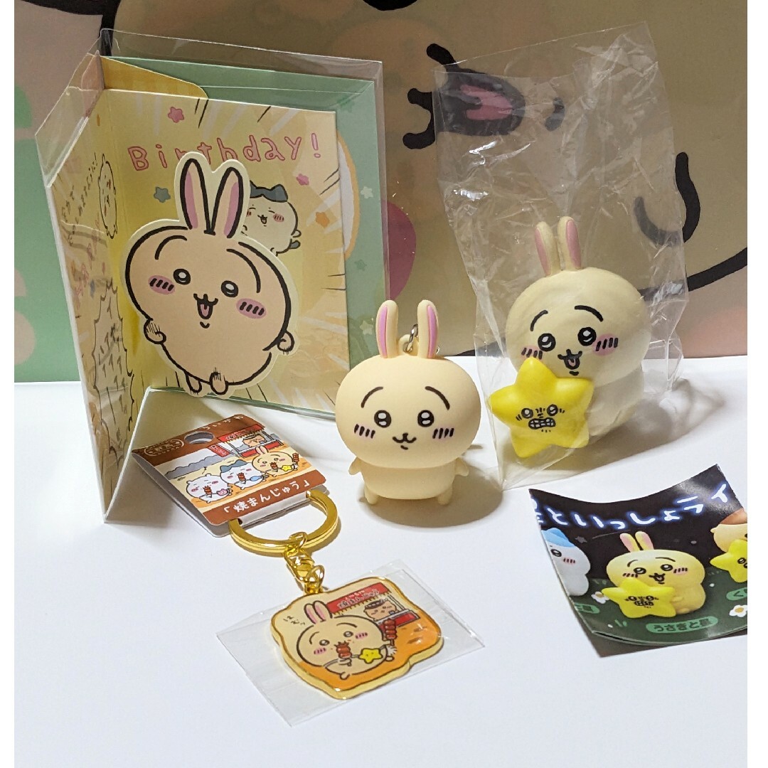 ちいかわ(チイカワ)のちいかわ  うさぎ　グッズまとめ売り♡ エンタメ/ホビーのおもちゃ/ぬいぐるみ(キャラクターグッズ)の商品写真