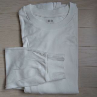 ユニクロ(UNIQLO)のユニクロ　メンズ長袖ソフトタッチクルーネックTシャツ　Ｌサイズ(Tシャツ/カットソー(七分/長袖))