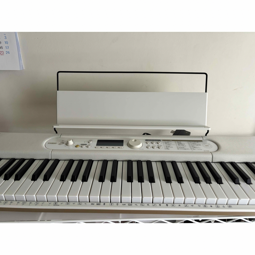 電子ピアノカシオ・楽々キーボード  LK-536（最新）