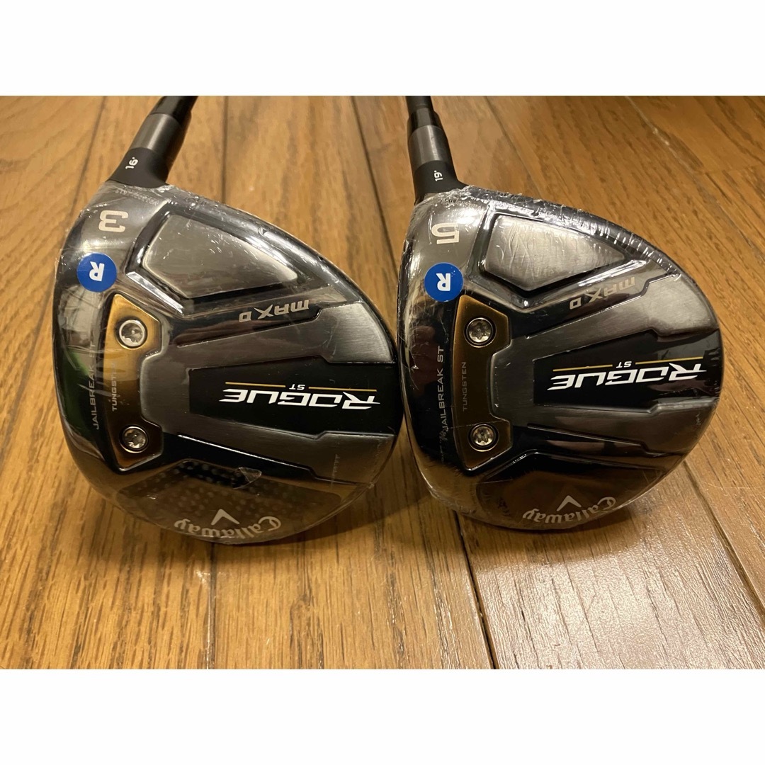 Callaway Golf(キャロウェイゴルフ)の【未使用】キャロウェイ ROGUE ST  MAX-D（#3W&#5W:R） スポーツ/アウトドアのゴルフ(クラブ)の商品写真