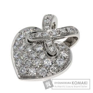 ショーメ(CHAUMET)のChaumet リアン ドゥ ショーメ ハート ダイヤモンド コード付き ペンダントトップ K18WG レディース(その他)