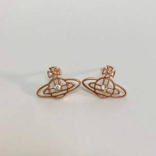 ヴィヴィアンウエストウッド(Vivienne Westwood)のヴィヴィアン　ピアス　ピンクゴールド(ピアス)