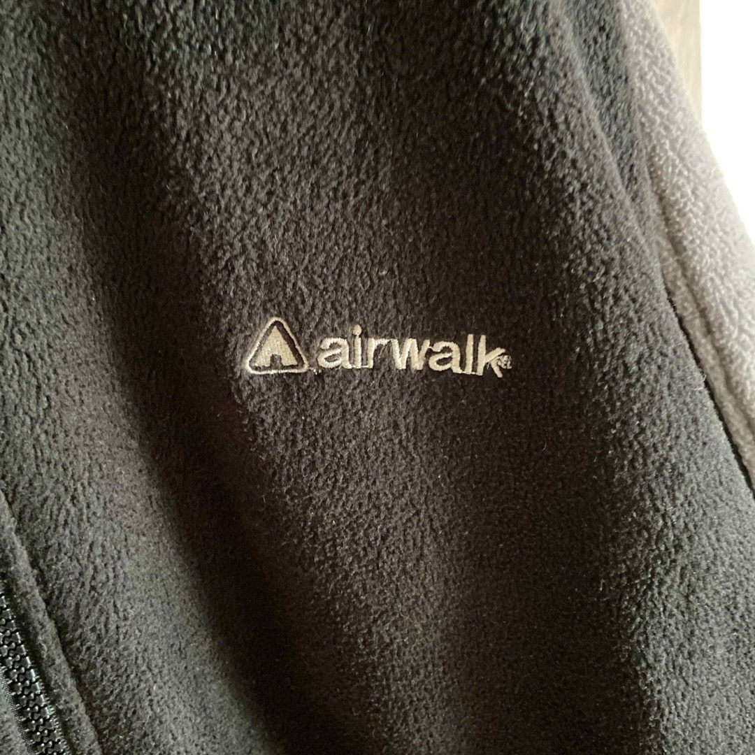 ART VINTAGE(アートヴィンテージ)の総裏 肉厚 old airwalk フリース 古着 裾調節 ゆったり メンズのトップス(ニット/セーター)の商品写真