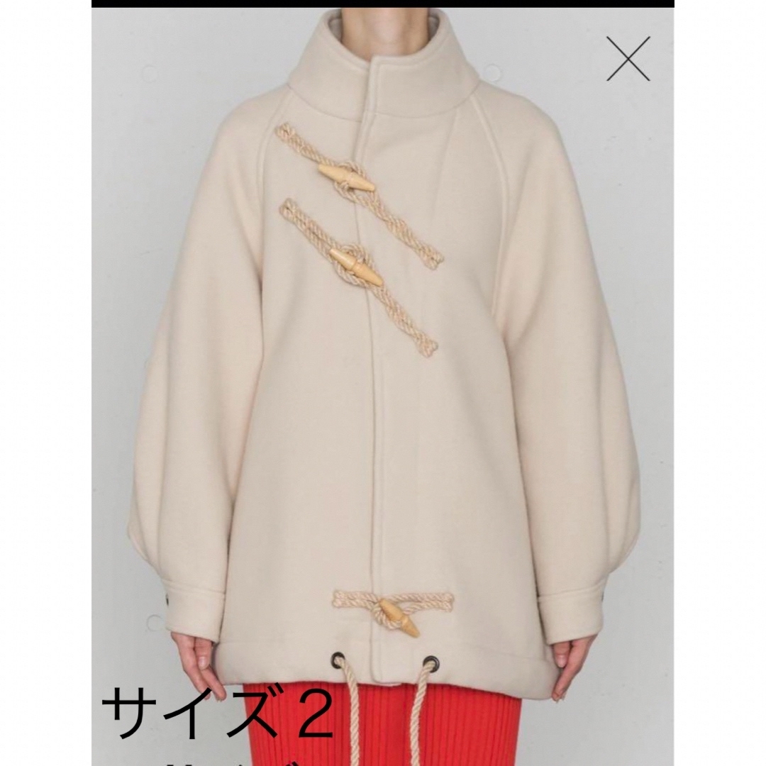 HYKE - HYKE ハイク ダッフル DOUBLE FACE DUFFLE JACKETの通販 HYKE - HYKE ハイク ダッフル DOUBLE FACE DUFFLE JACKETの通販