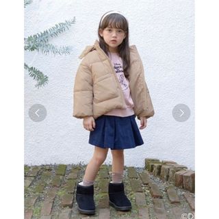 ▲アルマーニ ジュニア/Armani Junior▲118cm(6A) レイヤード風コート グレー子供服 キッズ kids 男の子 冬 011122ナイロン100％中綿