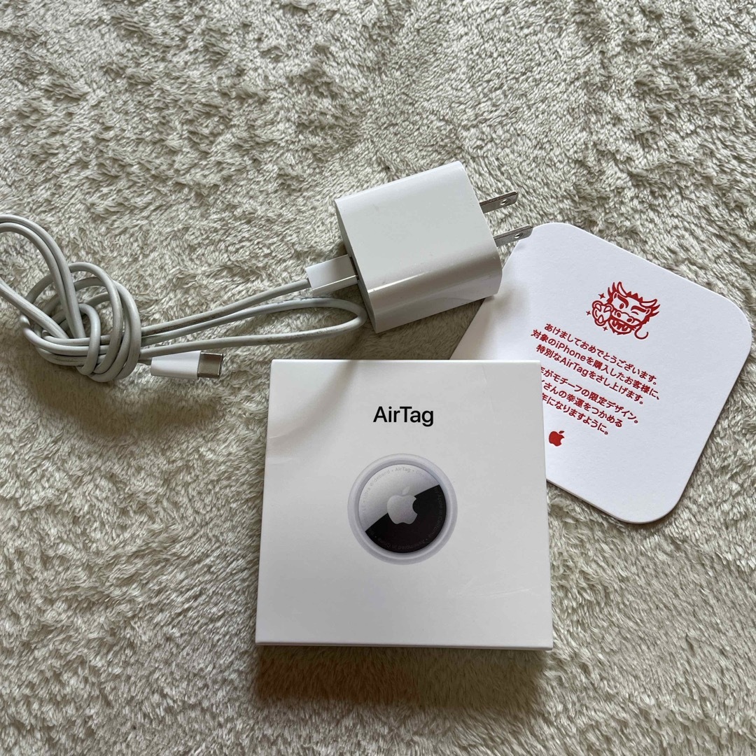 Apple(アップル)のAir Tag typeC充電器 スマホ/家電/カメラのPC/タブレット(PC周辺機器)の商品写真