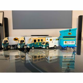 タカラトミー(Takara Tomy)の【クロネコヤマト】ミニカーセット 5台 印鑑立　台車(ミニカー)