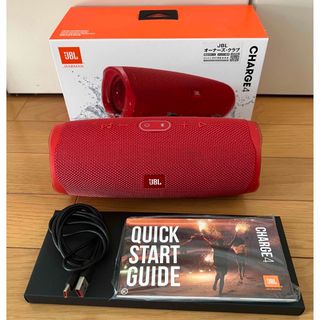 JBL ワイヤレススピーカー CHARGE 4 RED(スピーカー)