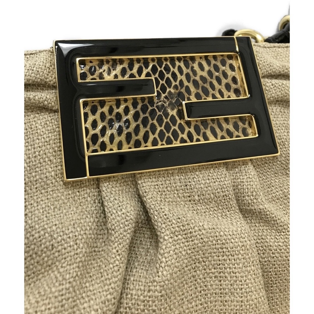 FENDI(フェンディ)のFENDI フェンディ チェーンバッグショルダーバッグ イタリア製 レディースのバッグ(ショルダーバッグ)の商品写真