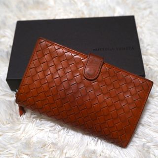 ボッテガ(Bottega Veneta) 折り財布(メンズ)（ブラウン/茶色系）の通販