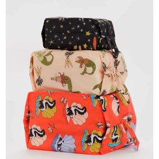 【BAGGU】3D Zip Set シーアニマル