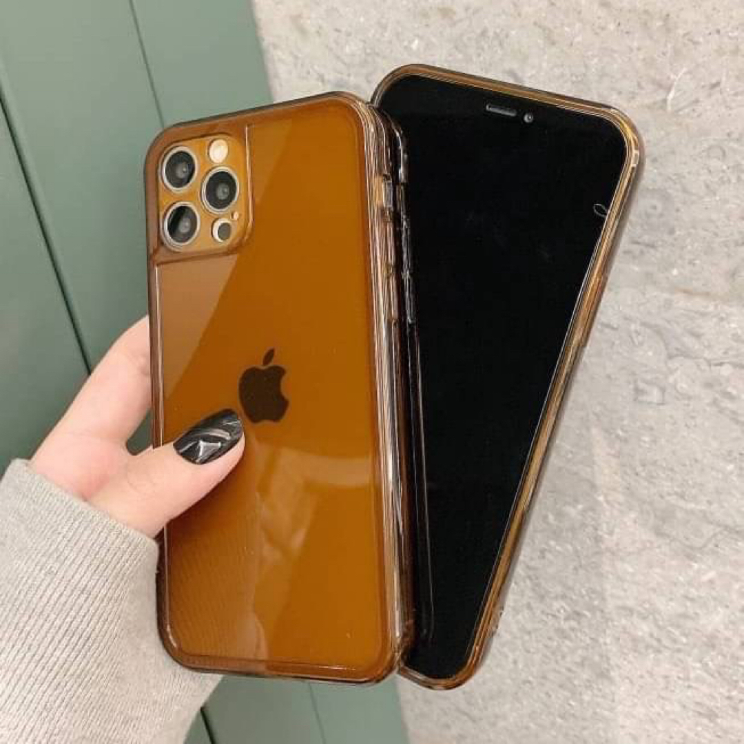 iPhone13 ケース　クリア　シンプル　透明　スマホカバー　韓国　かわいい スマホ/家電/カメラのスマホアクセサリー(iPhoneケース)の商品写真