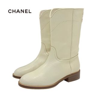 シャネル ミドル ブーツ(レディース)の通販 92点 | CHANELのレディース