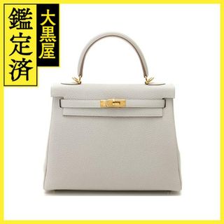 エルメス(Hermes)のエルメス　ケリー25　パールグレー　ゴルード金具　B刻印【433】(ショルダーバッグ)