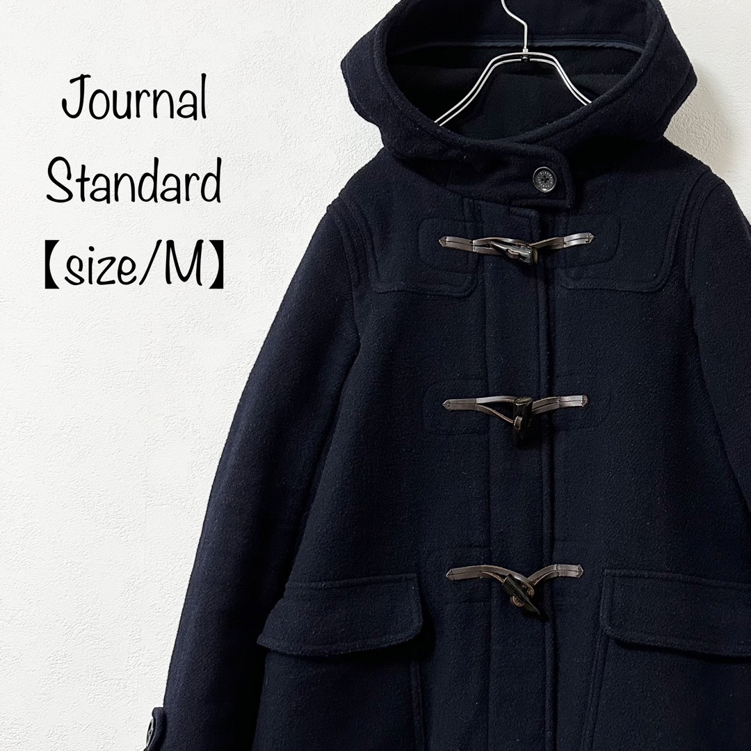 JOURNAL STANDARD(ジャーナルスタンダード)のJournal〜/ジャーナルスタンダード★ダッフルコート★ネイビー/紺★38/M レディースのジャケット/アウター(ダッフルコート)の商品写真