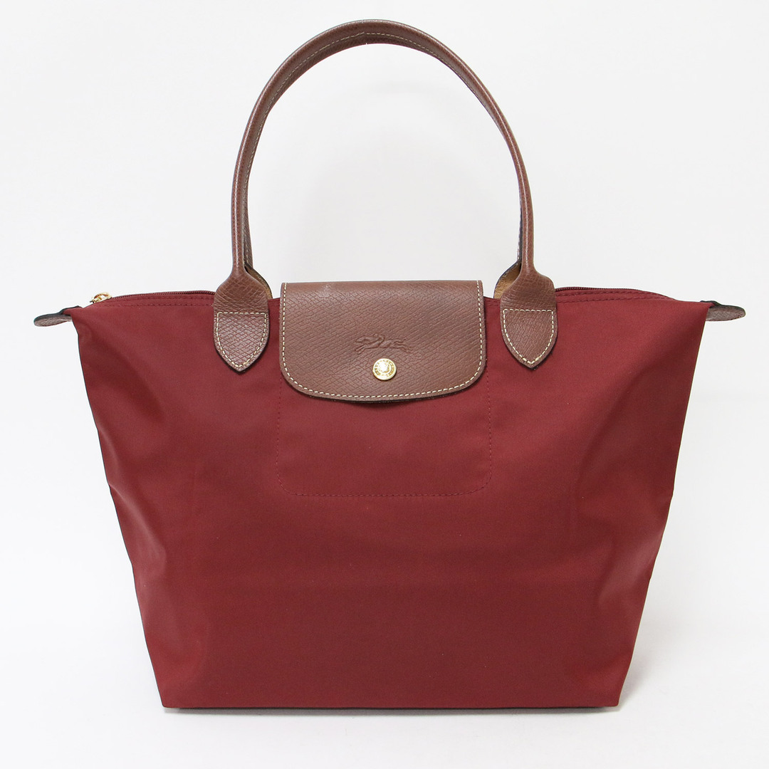 LONGCHAMP(ロンシャン)のLONGCHAMP ロンシャン バッグ トート カバン 鞄 レッド M トップハンドル 舟形 折りたたみ ナイロン ル プリアージュ 23秋冬 定番 おしゃれ シンプル きれいめ 大人女子 ブランド 上品 ベーシック 普段使い 軽量 通勤 通学 オフィス【レディース】【中古】 レディースのバッグ(トートバッグ)の商品写真