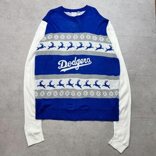 Perushu × MLB コラボニットプルオーバーブラックkuti