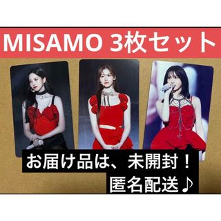 トゥワイス(TWICE)のMISAMO DVDトレカ 3枚セット 初回限定盤DVD特典　SHOWCASE(K-POP/アジア)