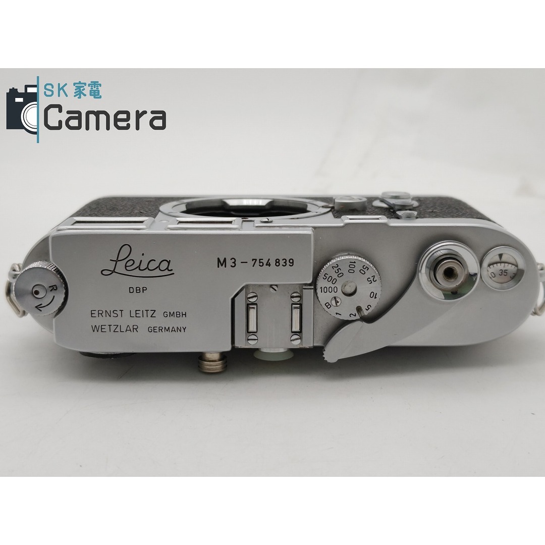LEICA(ライカ)のLeica M3 ダブルストローク 75万台 ライカ レンジファインダー スマホ/家電/カメラのカメラ(フィルムカメラ)の商品写真