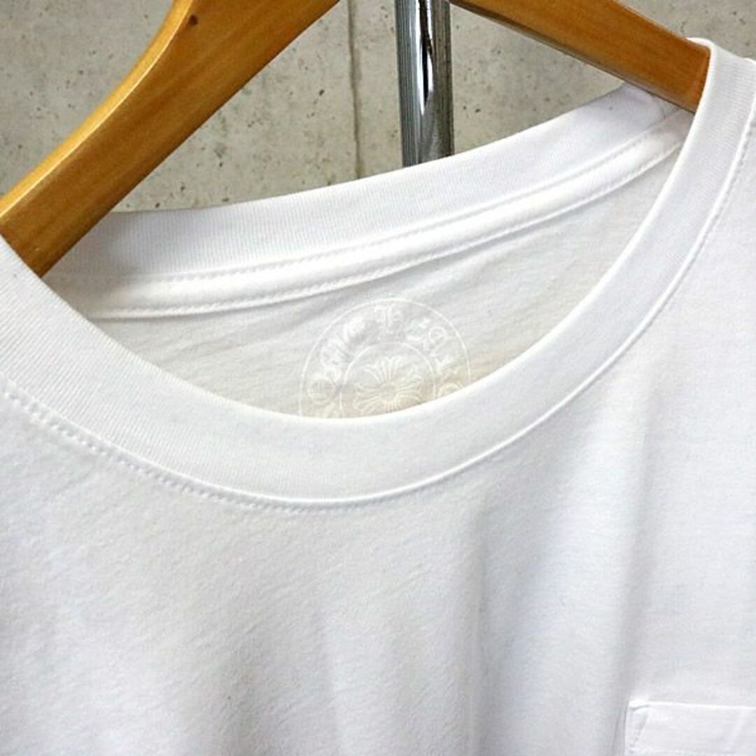 CHROME HEARTS セメタリークロス　ホースシュー　tシャツ XL 白Tシャツ/カットソー(半袖/袖なし)