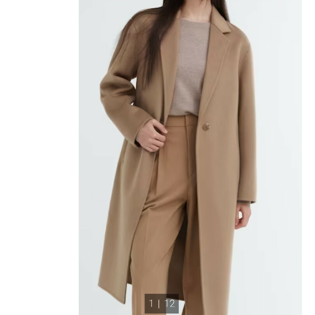 UNIQLO - ❰美品❱ユニクロ ダブルフェイスロングコート UNIQLO - ❰美品❱ユニクロ ダブルフェイスロングコート