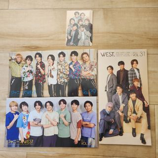 ジャニーズウエスト(ジャニーズWEST)のジャニーズWEST　冊子　おまけカード付き(アイドルグッズ)