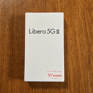 ソフトバンク(Softbank)のLibero 5G III ブラック 64 GB Y!mobile(スマートフォン本体)
