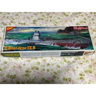 廃盤品。1/200 U-IX-B、U-107【ニチモ製】新品。
