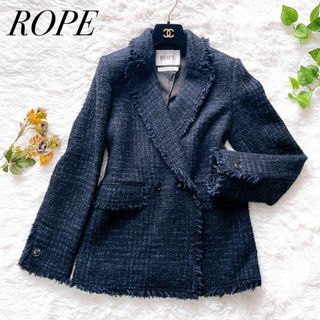 ROPE' - 未使用☆ROPE☆〝ベロア調〟ジャケット/9号の通販 by プリティ