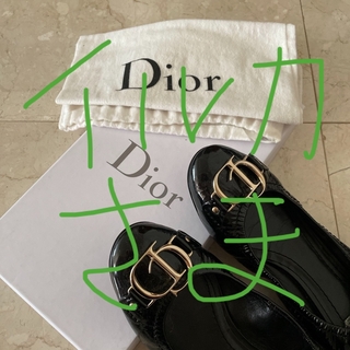 ディオール 美品 Christian Dior ディオール DIOR EXPLORER ダービーシューズ レディース ブラック 39 3DE319ZKD_H969 39260cmアウトソール
