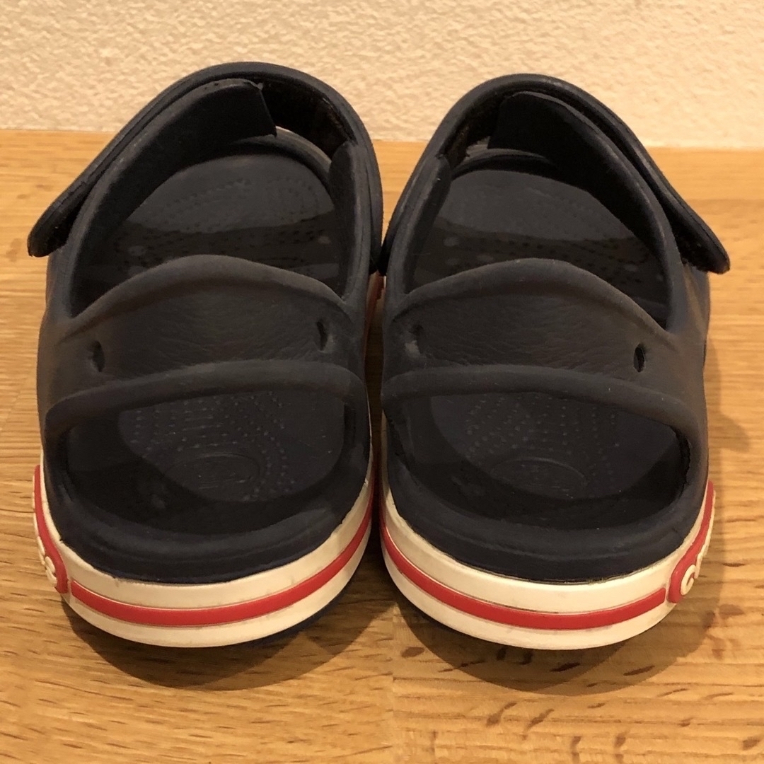 crocs(クロックス)のcrocs　クロックス　バヤバンド　サンダル　キッズ　C11　18㎝ キッズ/ベビー/マタニティのキッズ靴/シューズ(15cm~)(サンダル)の商品写真