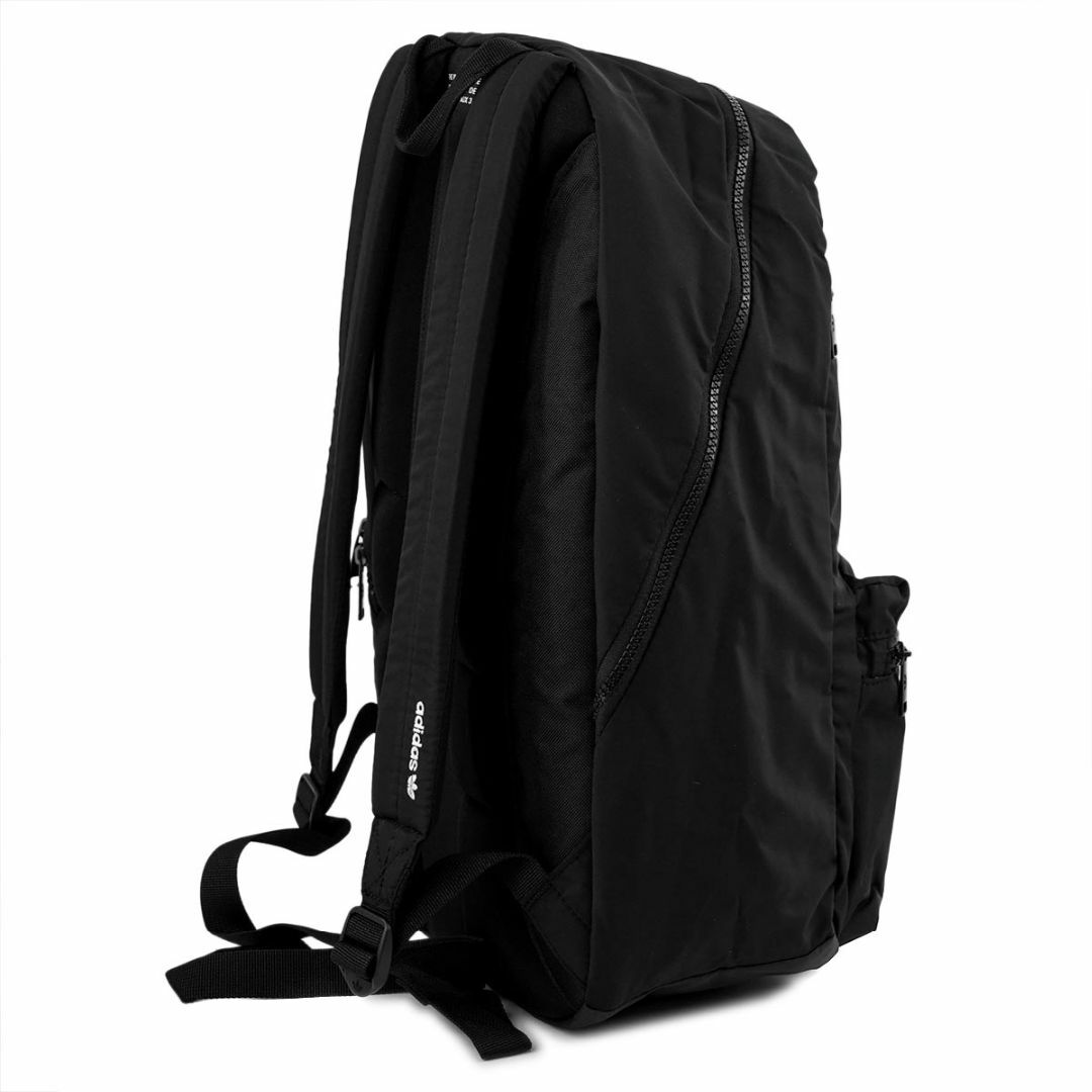 adidas(アディダス)のバックパック adidas アディダス CL5490 Originals National 3-stripe Back Pack リュックサック Black/White ブラック×ホワイト メンズのバッグ(バッグパック/リュック)の商品写真