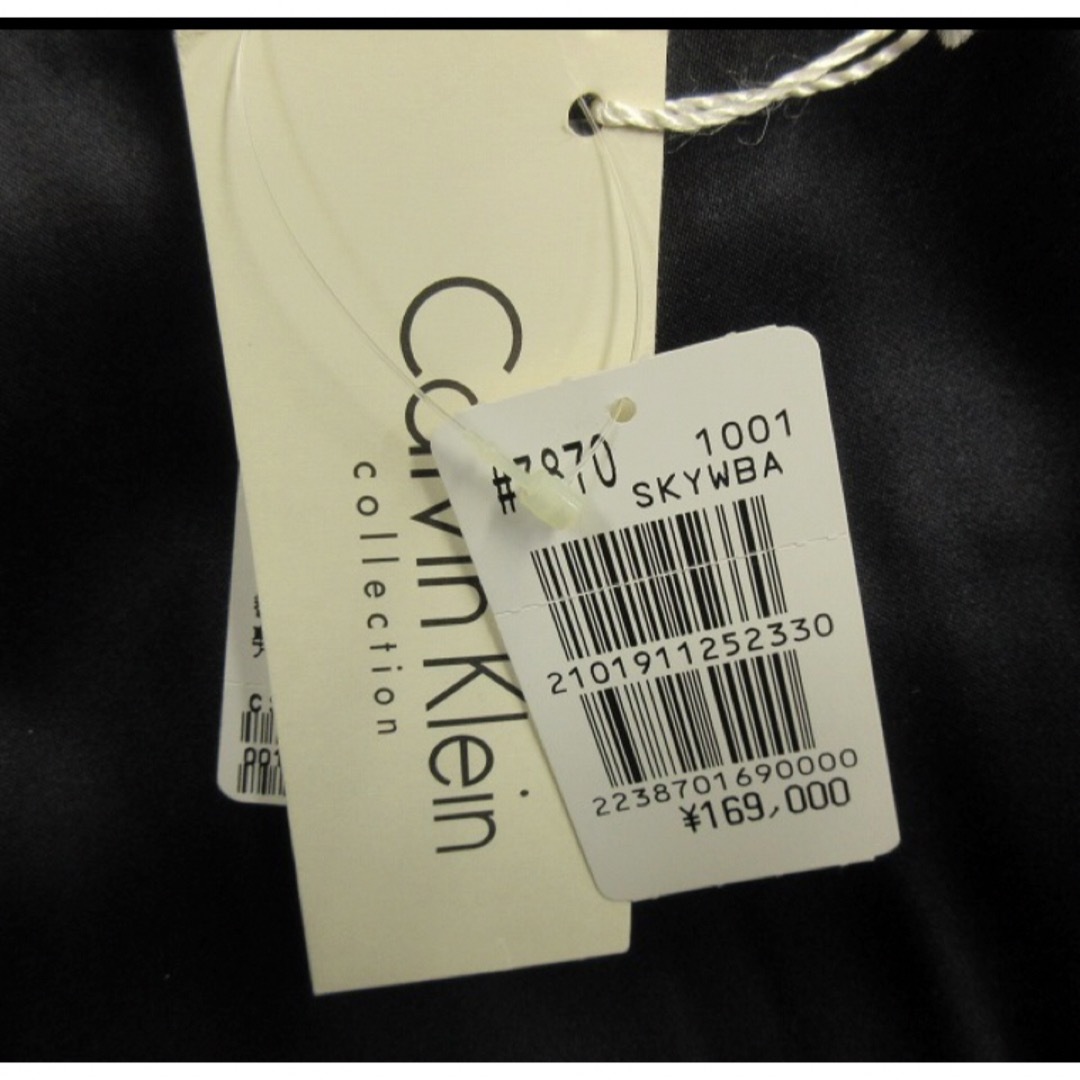 Calvin Klein(カルバンクライン)の【未使用品】カルバンクライン コレクション シルク スカート 2 レディース レディースのスカート(ひざ丈スカート)の商品写真