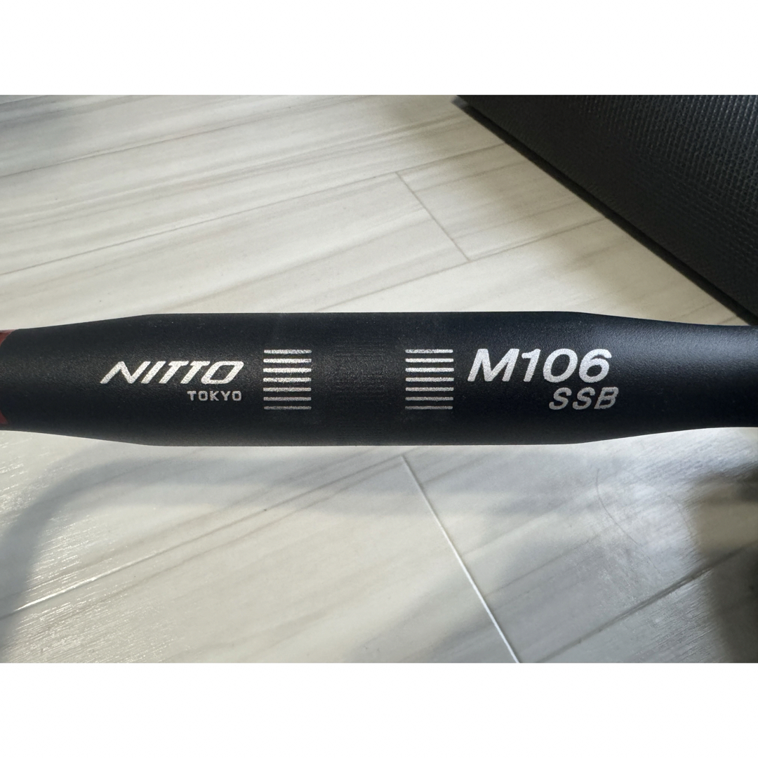 自転車NITTO M106-SSB 420.0 ブラック M106SSB-420