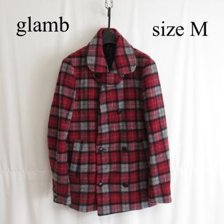 グラム(glamb)のglamb フランネル ウール ダブル ジャケット アウター ピーコート 2(その他)