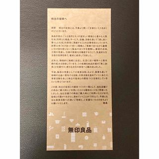 ムジルシリョウヒン(MUJI (無印良品))の無印良品　良品計画　株主優待券　シェアホルダーカード(ショッピング)