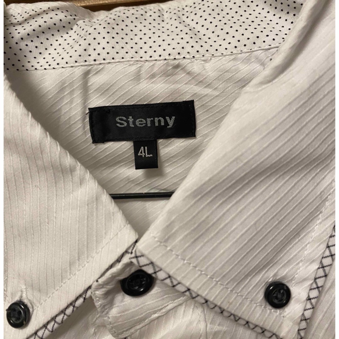 しまむら(シマムラ)の送料無料‼️しまむら　Sterny 半袖　トップス　シャツ　ブラウス　4L 新品 メンズのトップス(シャツ)の商品写真