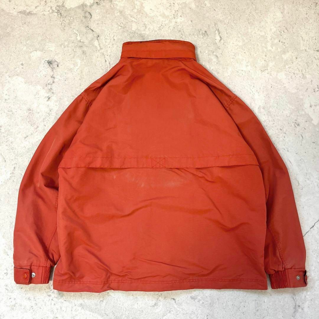 carhartt(カーハート)の【90s カーハート】 ナイロン ワークジャケット ブルゾン パーカーオレンジ メンズのジャケット/アウター(ナイロンジャケット)の商品写真