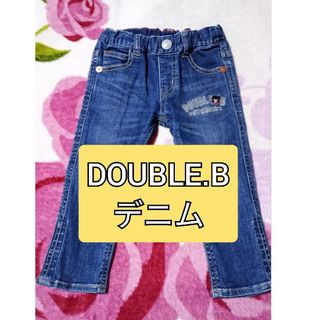 ダブルビー(DOUBLE.B)のDOUBLE.B 90 デニム　子供服　女の子　男の子(パンツ/スパッツ)