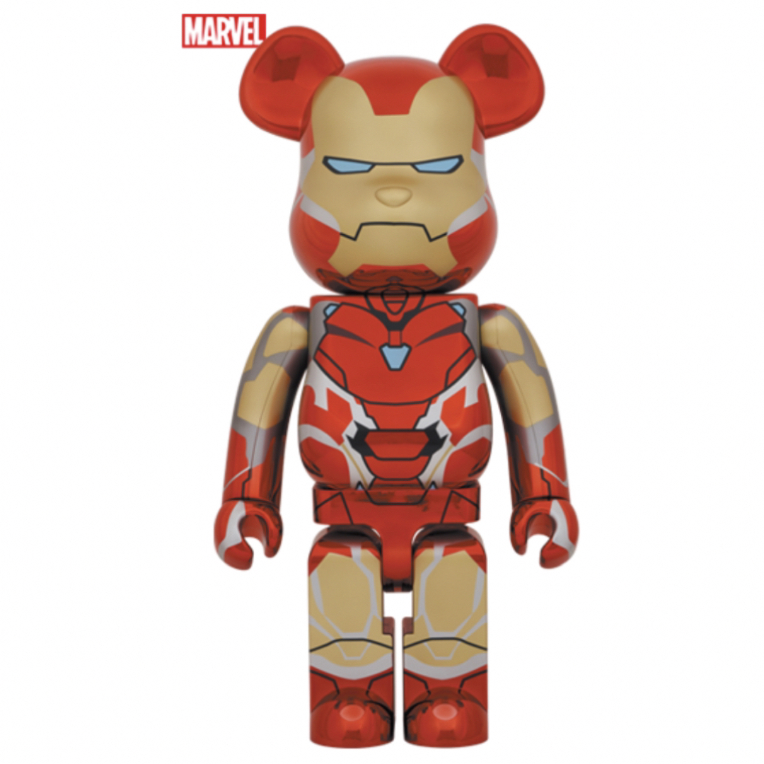 BE@RBRICK IRON MAN MARK85 CHROME 1000％BERBRICK