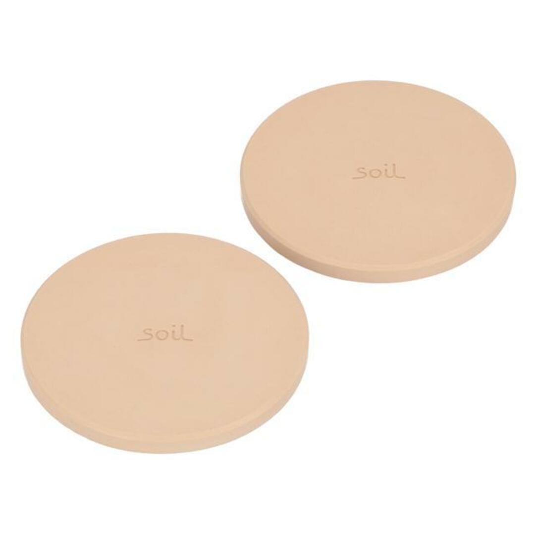 soil ソイル COASTER large circle square インテリア/住まい/日用品のキッチン/食器(テーブル用品)の商品写真