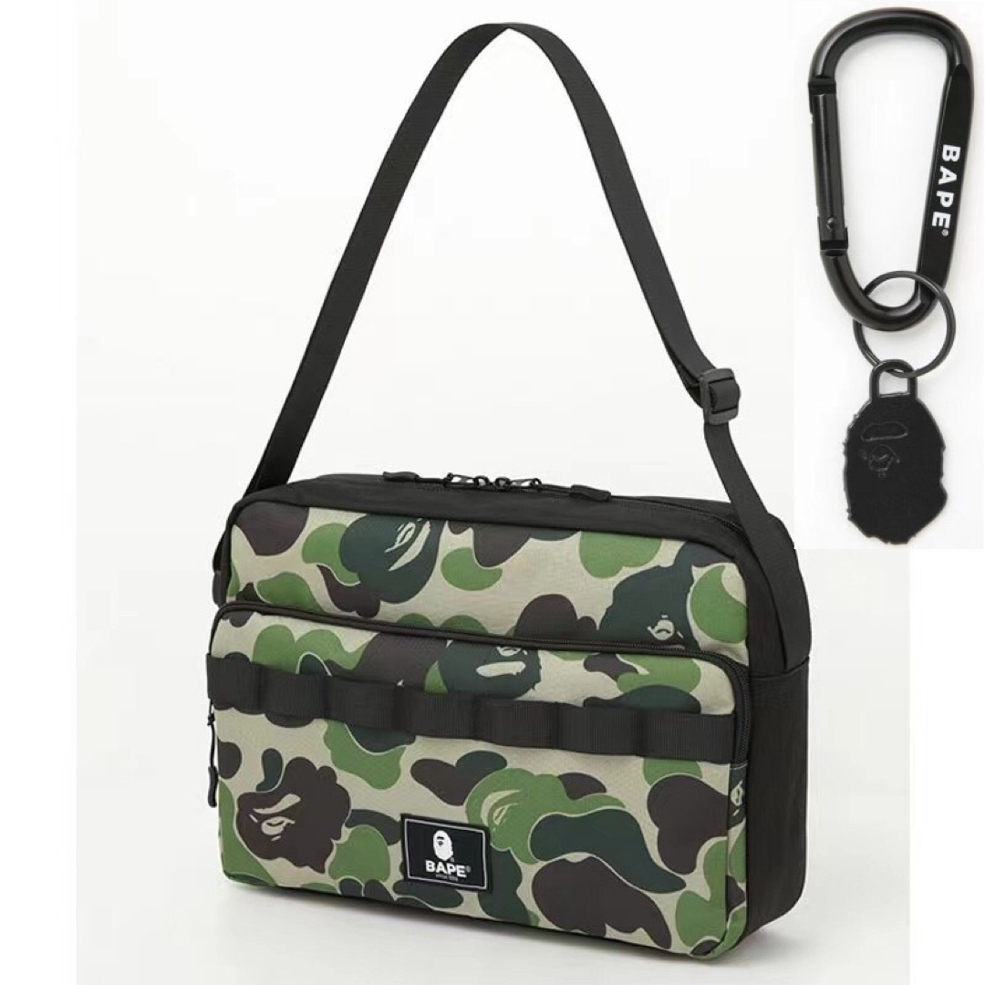 A BATHING APE(アベイシングエイプ)のBAPE◆A BATHING APE／◆ショルダーバッグ／迷彩◆付録品ノベルティ メンズのバッグ(ショルダーバッグ)の商品写真