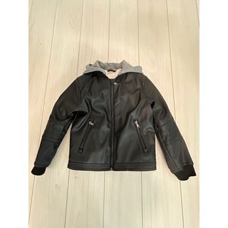 エイチアンドエム(H&M)のライダース風　ジャケット　キッズ　120(ジャケット/上着)