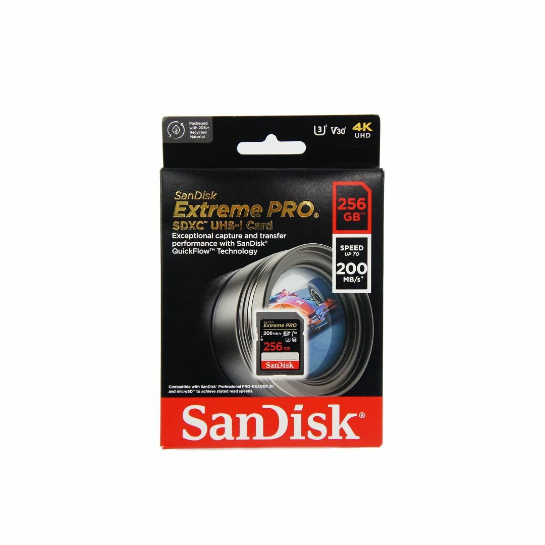 Sandisk Extreme Pro 256GB V30 SDXC UHS-1サンディスク