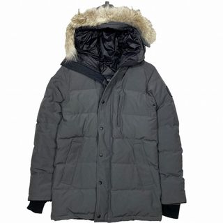 カナダグース(CANADA GOOSE)の美品 カナダグース ブラックレーベル カーソンパーカー ダウン モッズコート (モッズコート)