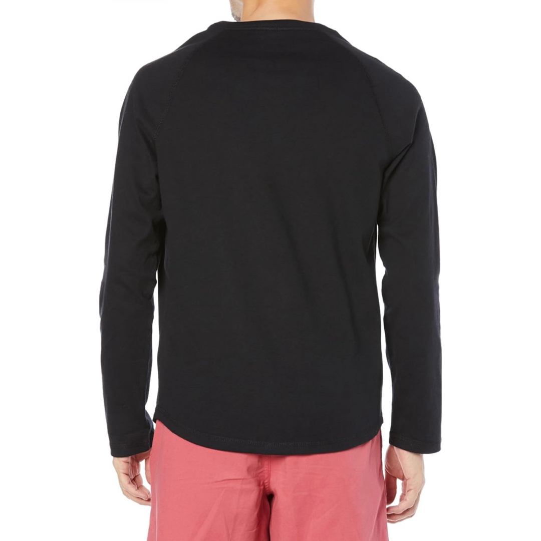 Amazon ヘンリーネック シャツ スリムフィット 長袖 メンズ ロンT メンズのトップス(Tシャツ/カットソー(七分/長袖))の商品写真