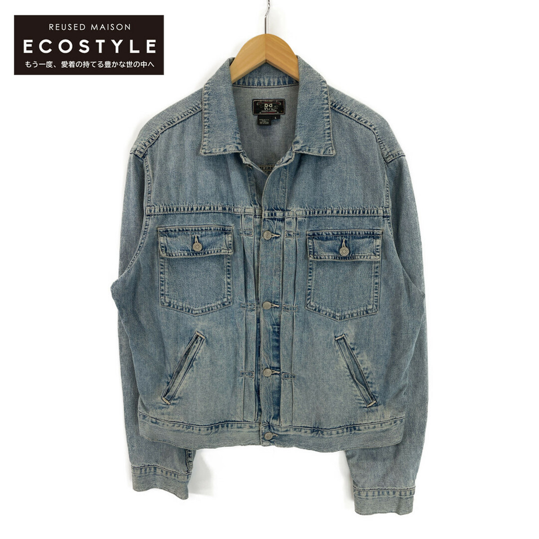 RRL ダブルアールエル デニムジャケット 3つ星タグ 90s身幅 - Gジャン RRL ダブルアールエル デニムジャケット 3つ星タグ 90s身幅 - Gジャン