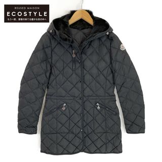 モンクレール(MONCLER)のモンクレール ブラック RONCE キルティングダウンコート 1(その他)