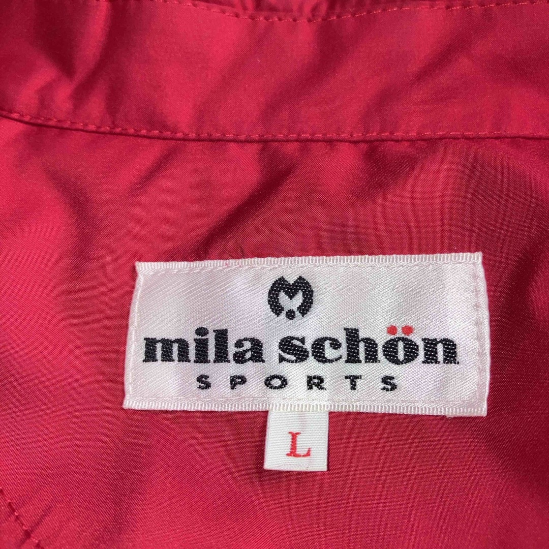 mila schon(ミラショーン)のmilaschonボルドーカラーナイロンジャケット レディースのジャケット/アウター(ナイロンジャケット)の商品写真